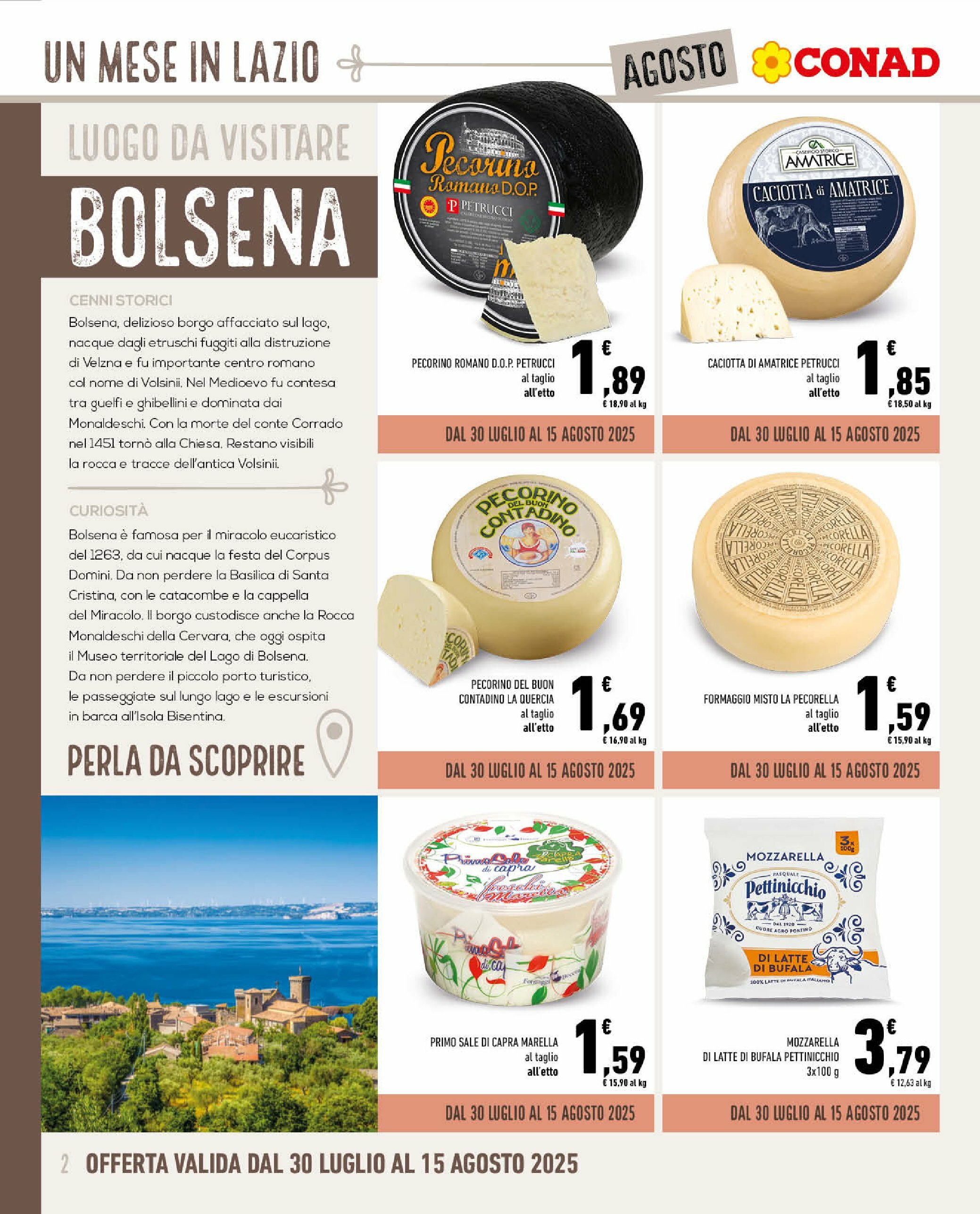 conad-superstore - Volantino Conad Superstore - Un Mese in Lazio valido dal 30/07 al 31/08 - page: 2