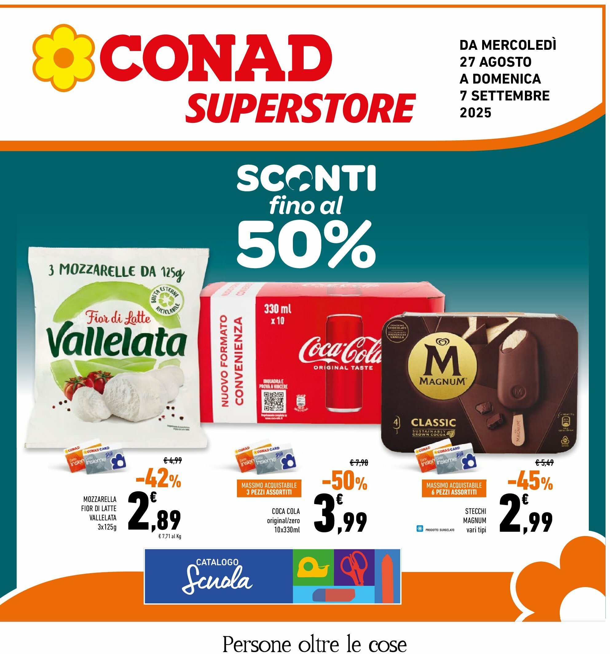 conad-superstore - Volantino Conad Superstore valido dal 27/08 al 07/09 - page: 1