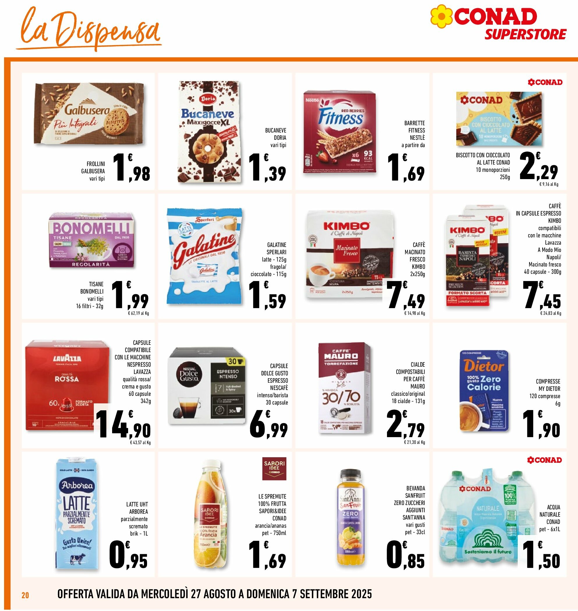 conad-superstore - Volantino Conad Superstore valido dal 27/08 al 07/09 - page: 20