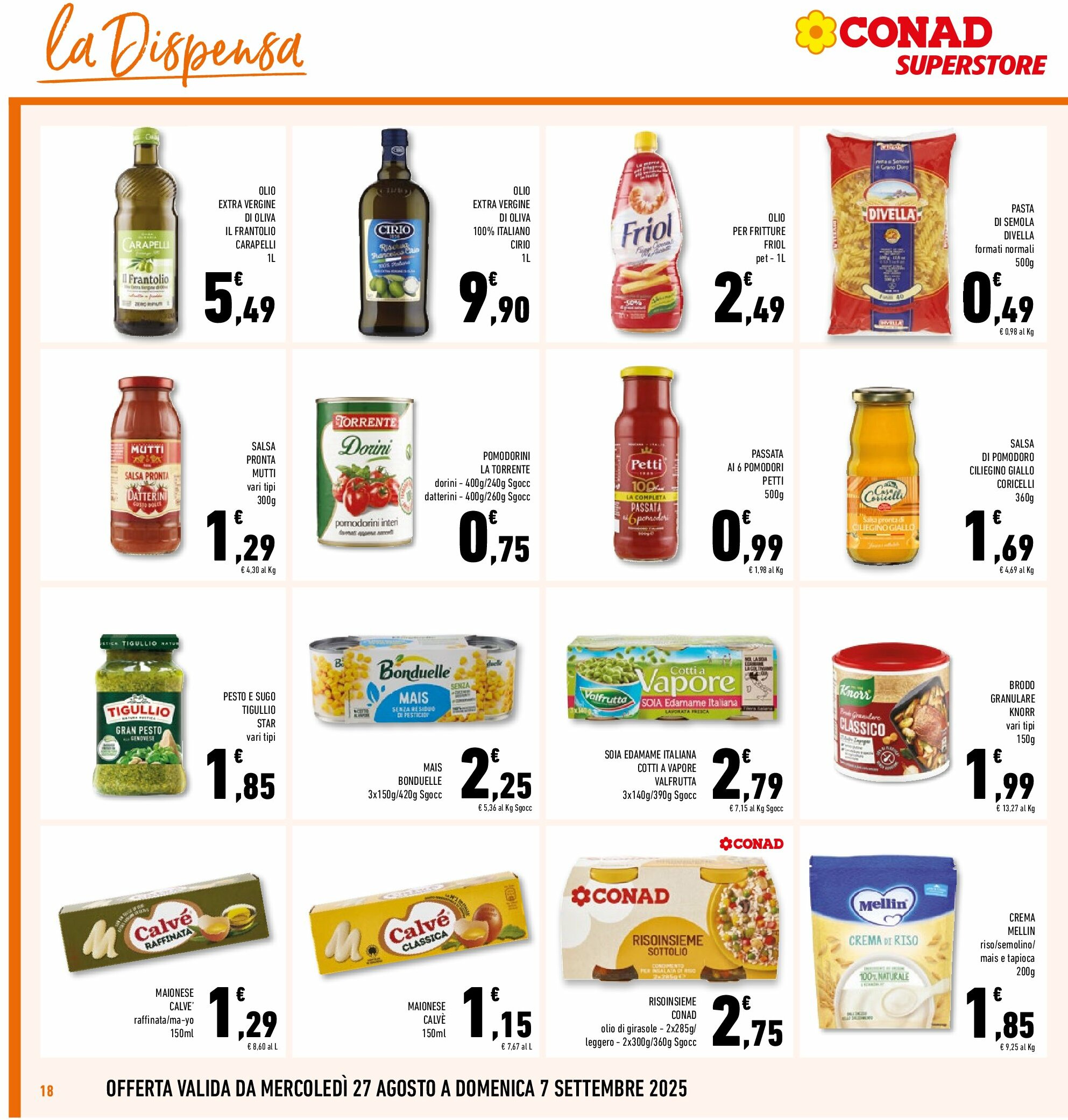 conad-superstore - Volantino Conad Superstore valido dal 27/08 al 07/09 - page: 18