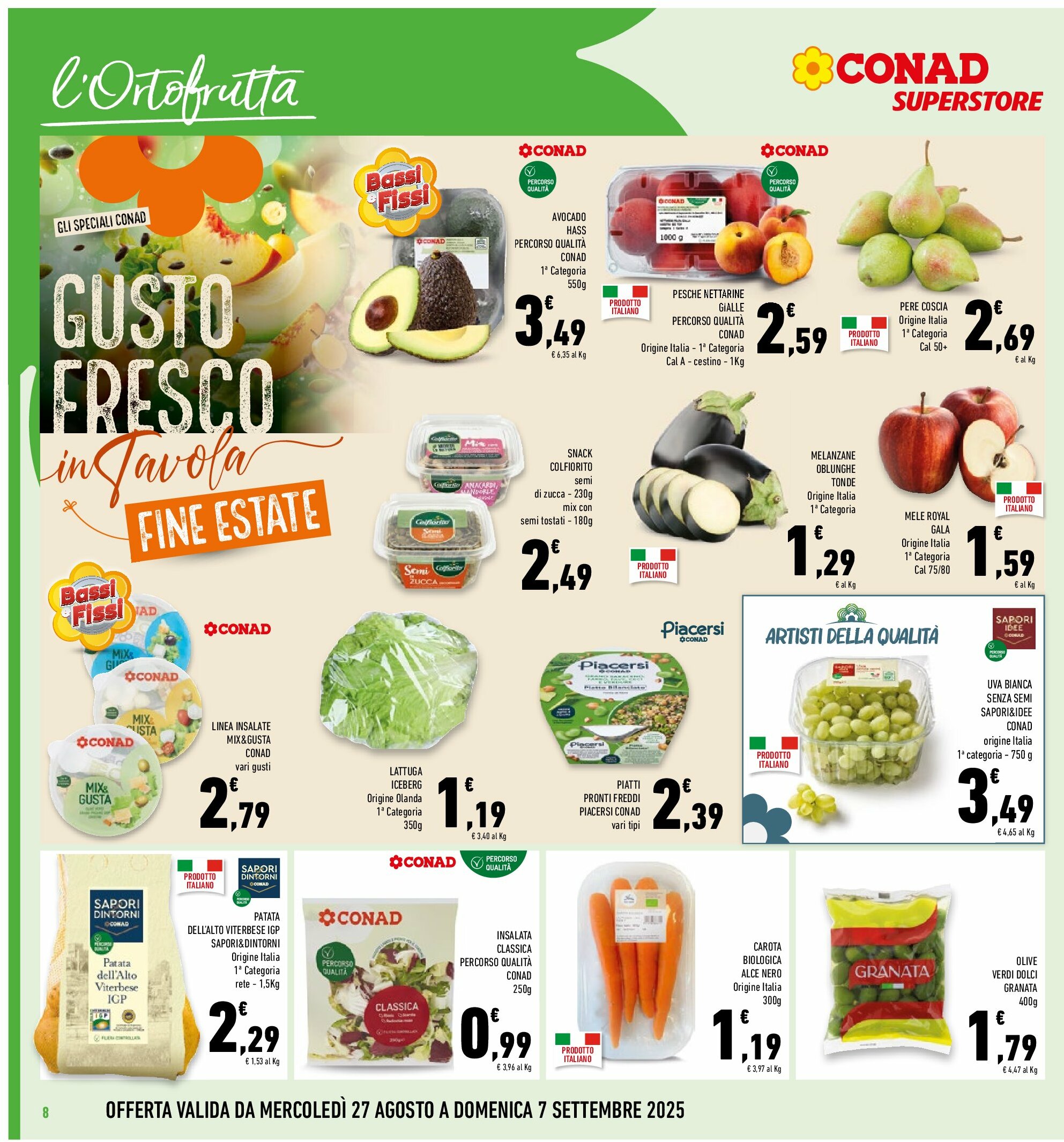conad-superstore - Volantino Conad Superstore valido dal 27/08 al 07/09 - page: 8