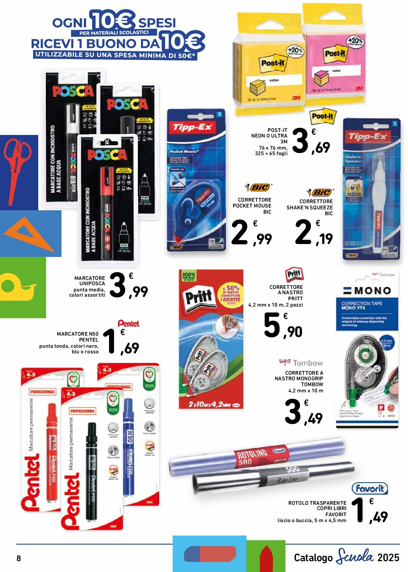 conad-superstore - Volantino Conad Superstore - Catalogo Scuola valido dal 22/08 al 30/09 - page: 8