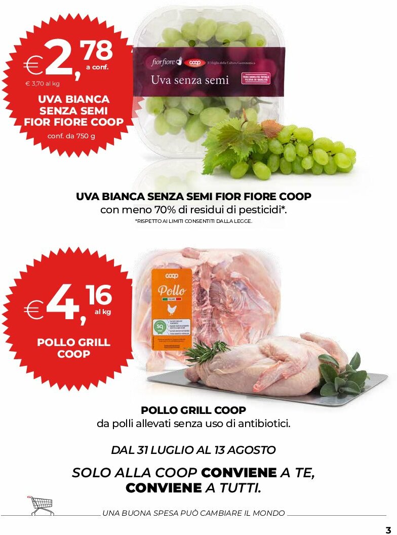 coop-firenze - Volantino Coop Firenze valido dal 07/08 al 20/08 - page: 3