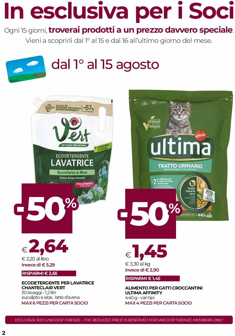 coop-firenze - Volantino Coop Firenze - Mini valido dal 07/08 al 20/08 - page: 2