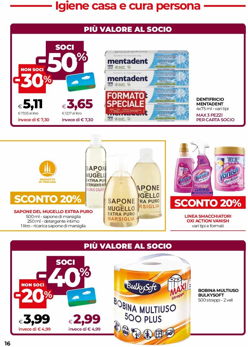 coop-firenze - Volantino Coop Firenze - Mini valido dal 07/08 al 20/08 - page: 16