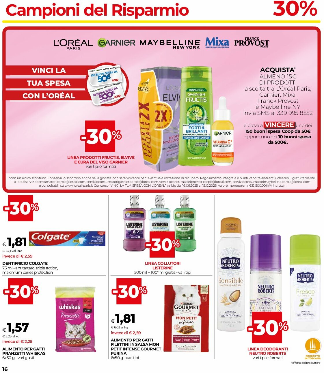 coop-firenze - Volantino Coop Firenze valido dal 14/08 al 27/08 - page: 16