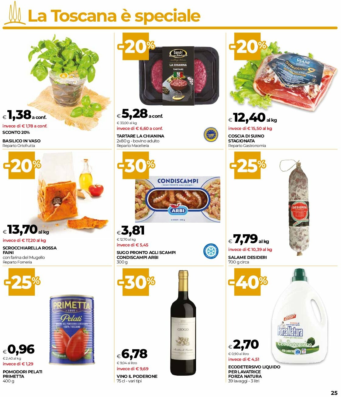 coop-firenze - Volantino Coop Firenze valido dal 14/08 al 27/08 - page: 25