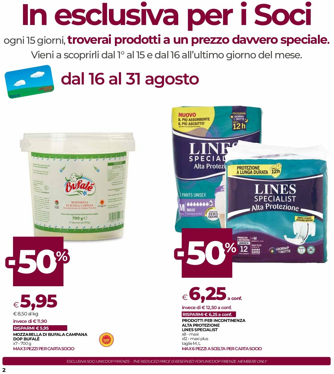 coop-firenze - Volantino Coop Firenze valido dal 14/08 al 27/08 - page: 2