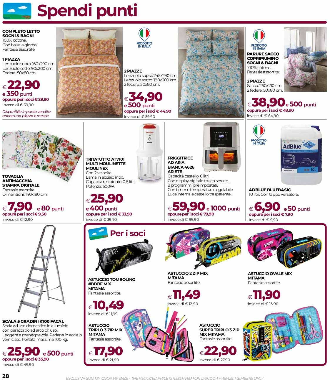 coop-firenze - Volantino Coop Firenze valido dal 14/08 al 27/08 - page: 28