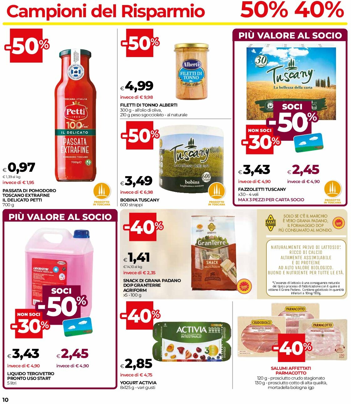 coop-firenze - Volantino Coop Firenze valido dal 14/08 al 27/08 - page: 10