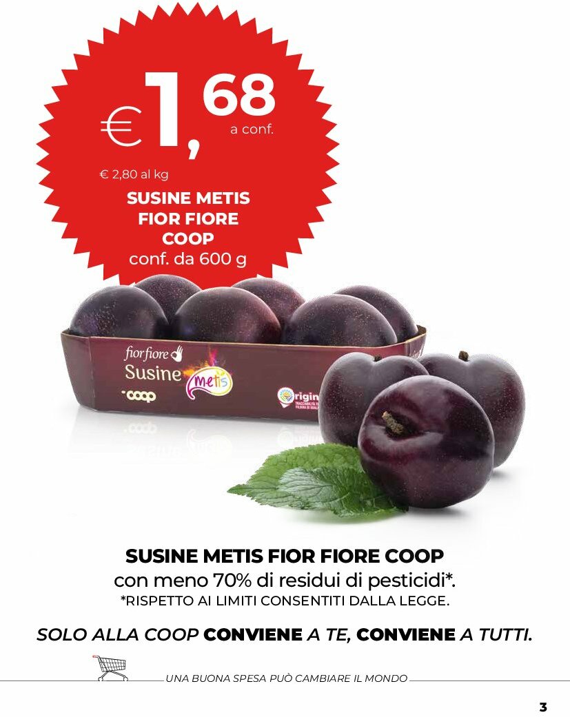 coop-firenze - Volantino Coop Firenze - Il tuo supermercato valido dal 14/08 al 27/08 - page: 3