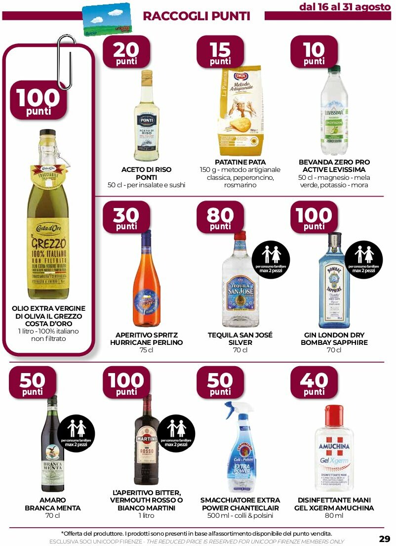 coop-firenze - Volantino Coop Firenze - Il tuo supermercato valido dal 14/08 al 27/08 - page: 29