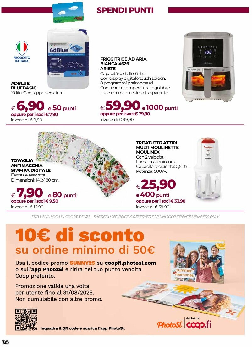 coop-firenze - Volantino Coop Firenze - Il tuo supermercato valido dal 14/08 al 27/08 - page: 30