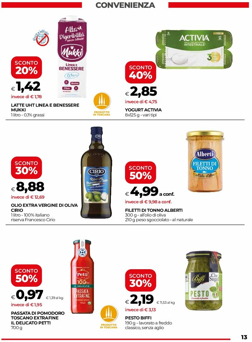 coop-firenze - Volantino Coop Firenze - Il tuo supermercato valido dal 14/08 al 27/08 - page: 13