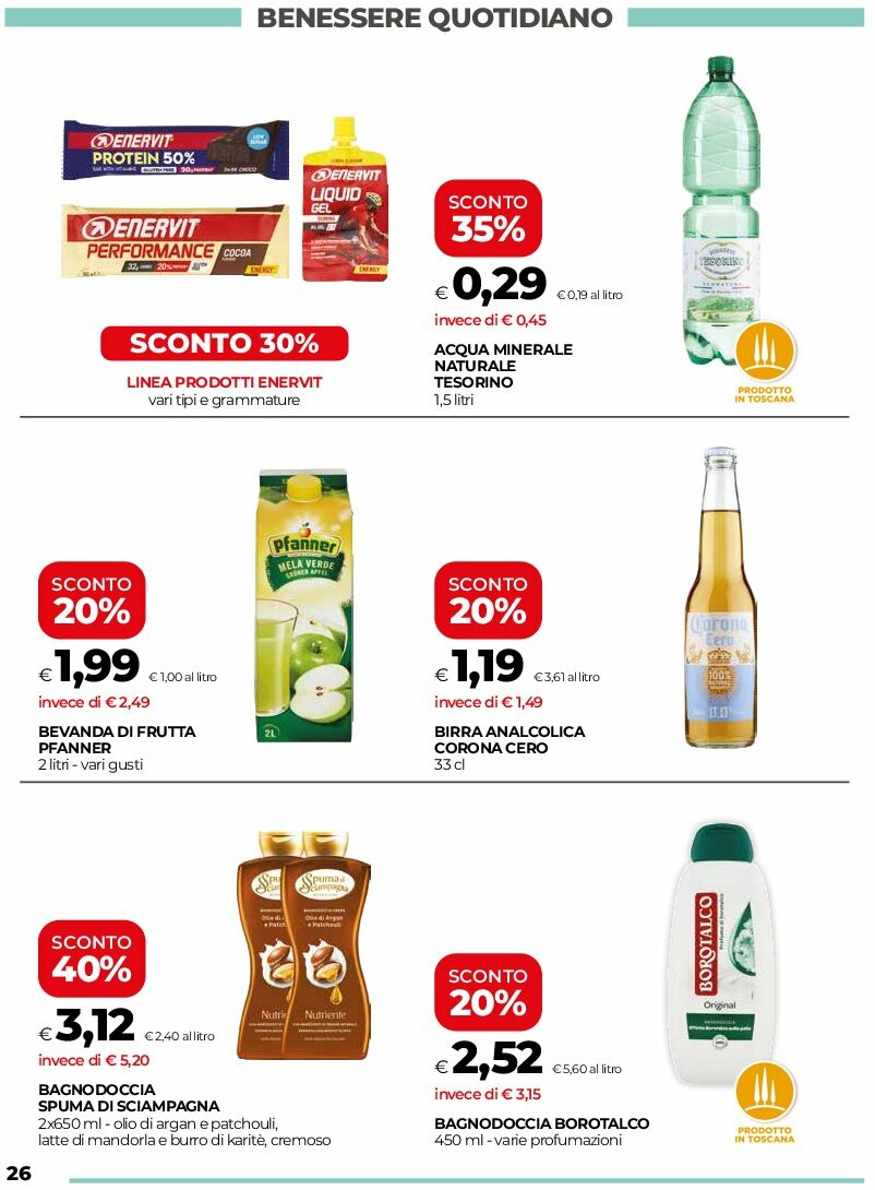 coop-firenze - Volantino Coop Firenze - Il tuo supermercato valido dal 14/08 al 27/08 - page: 26