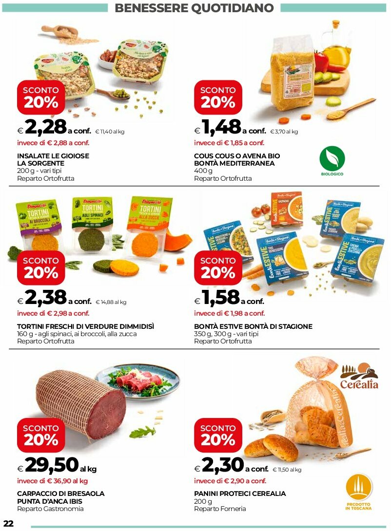 coop-firenze - Volantino Coop Firenze - Il tuo supermercato valido dal 14/08 al 27/08 - page: 22