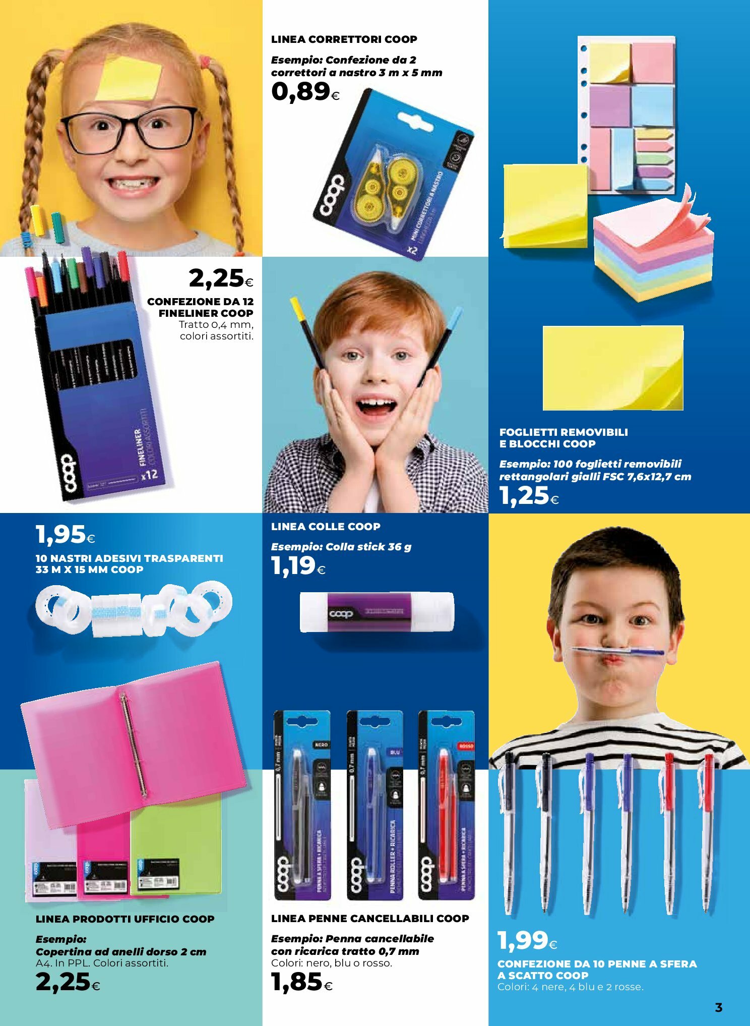 coop-firenze - Volantino Coop Firenze - Scuola per tutti! valido dal 14/08 al 24/09 - page: 3