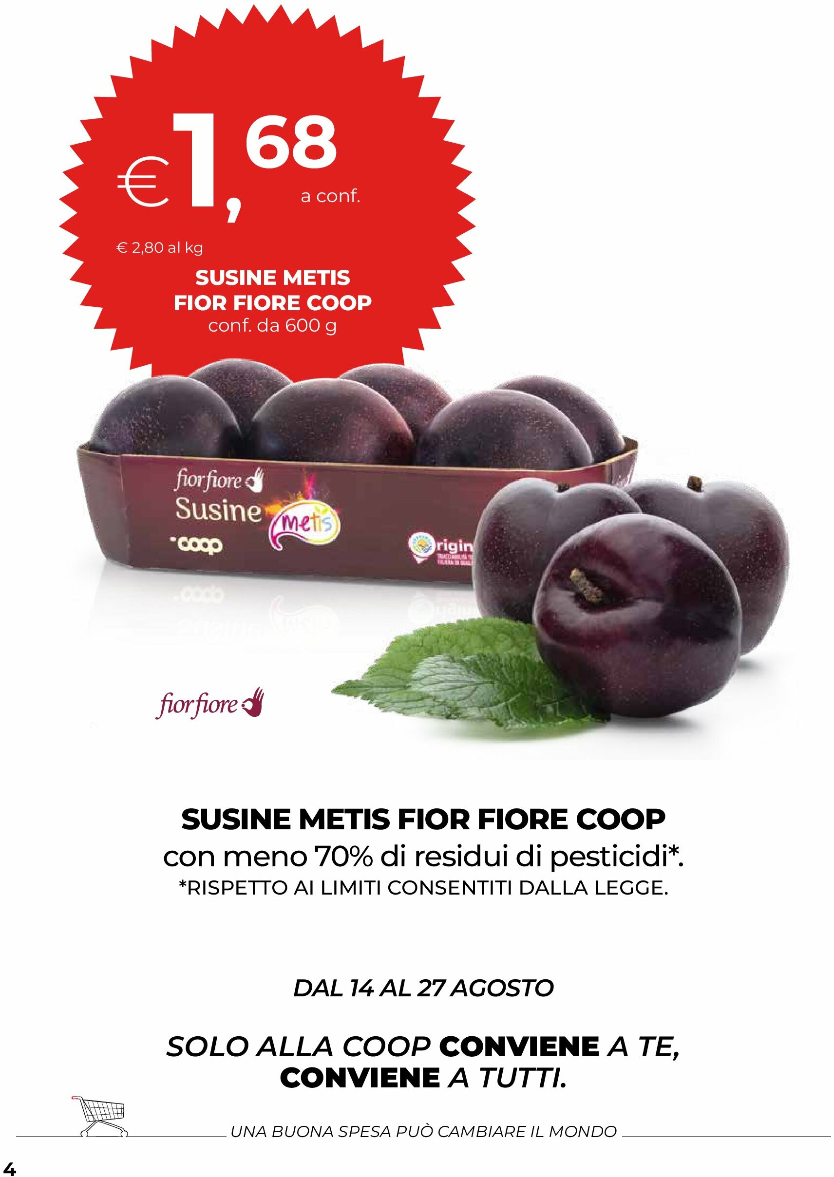 coop-firenze - Volantino Coop Firenze - Mini valido dal 21/08 al 03/09 - page: 4