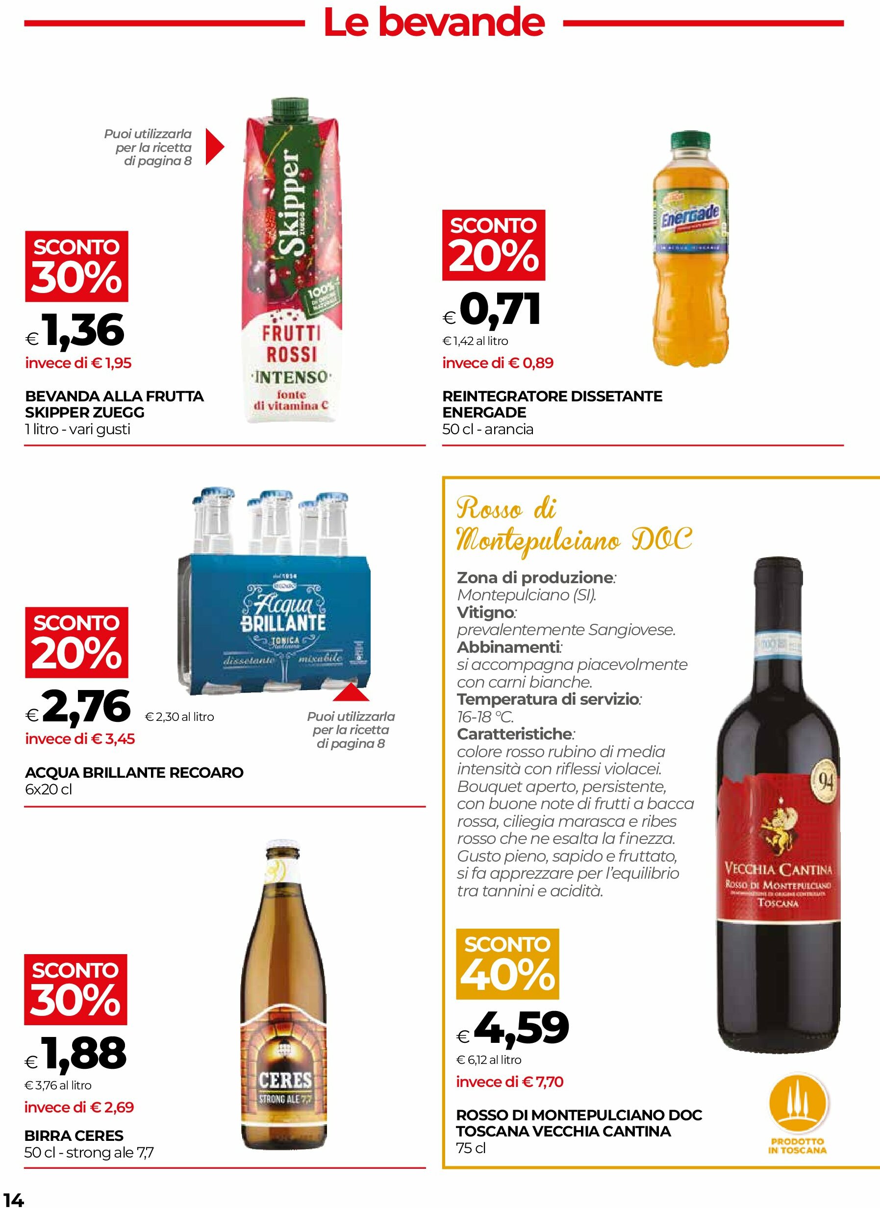 coop-firenze - Volantino Coop Firenze - Mini valido dal 21/08 al 03/09 - page: 14