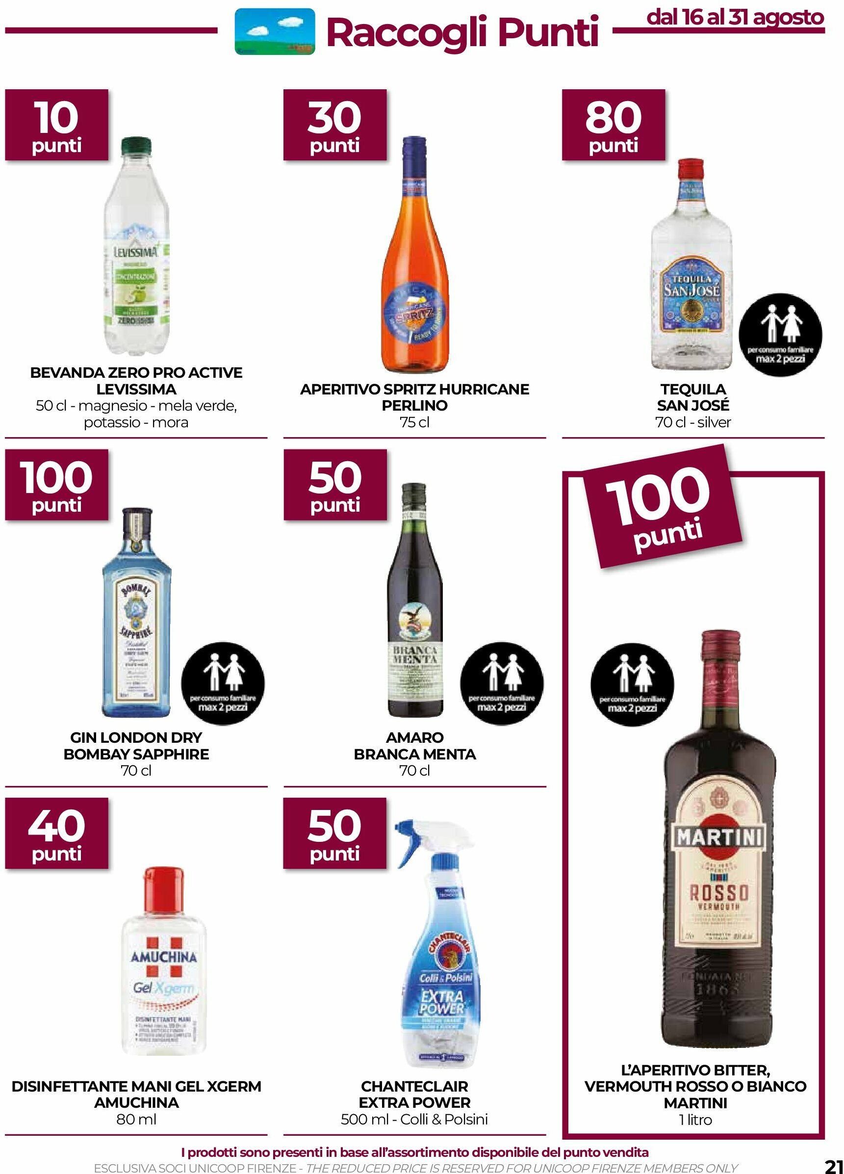 coop-firenze - Volantino Coop Firenze valido dal 21/08 al 03/09 - page: 21