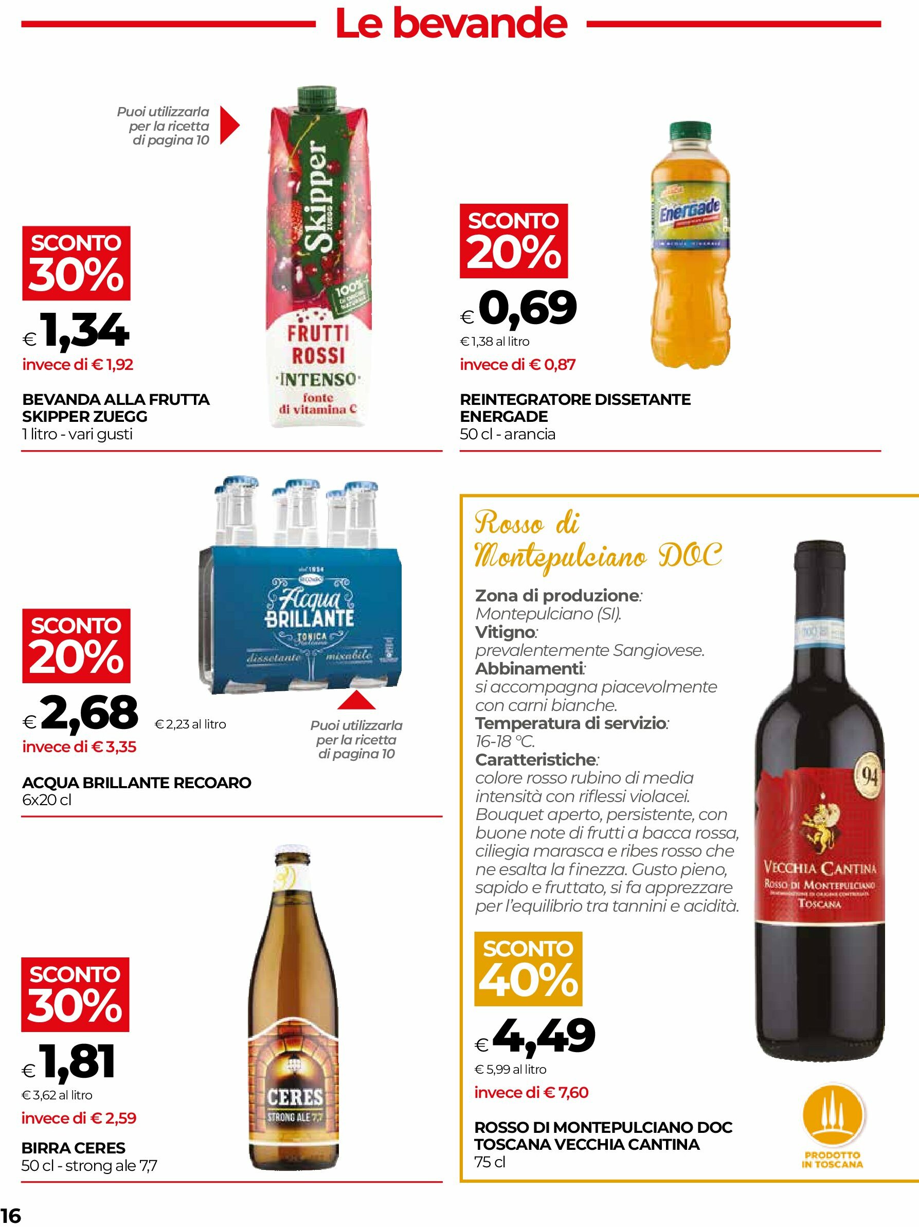 coop-firenze - Volantino Coop Firenze valido dal 21/08 al 03/09 - page: 16