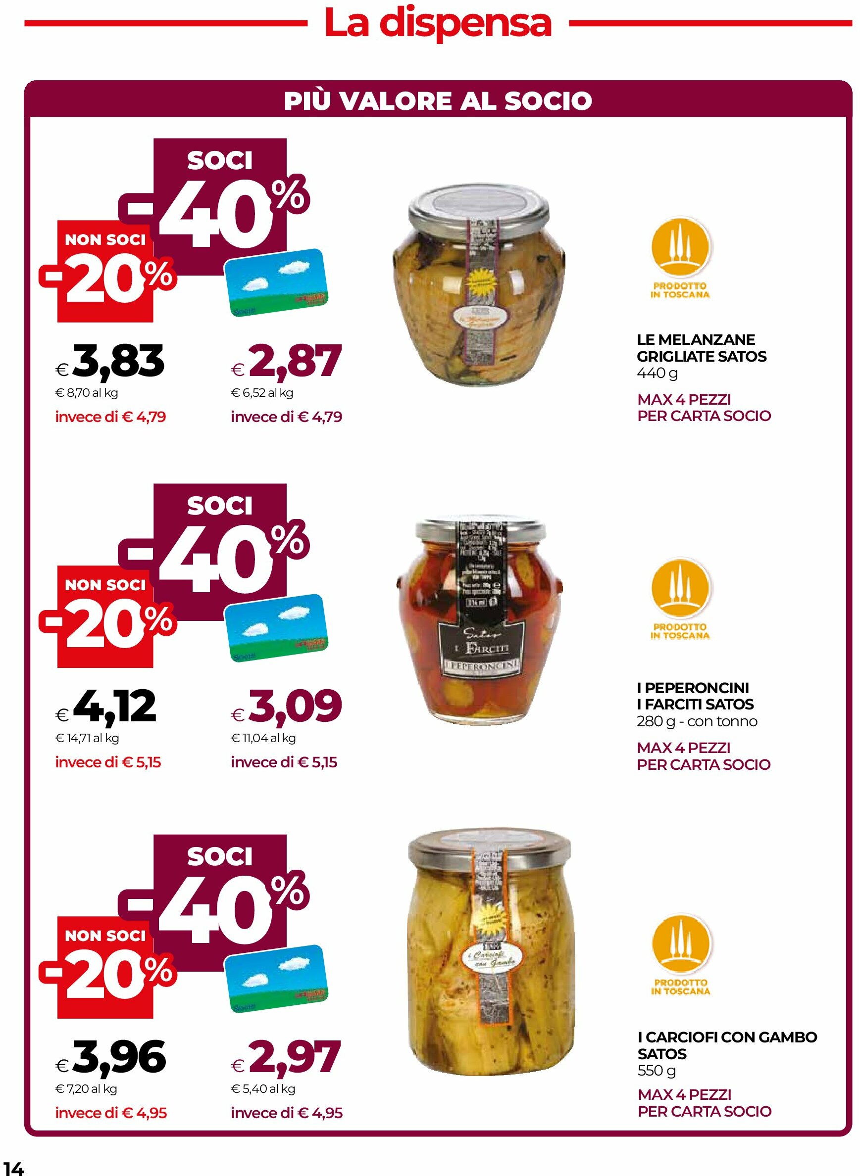 coop-firenze - Volantino Coop Firenze valido dal 21/08 al 03/09 - page: 14