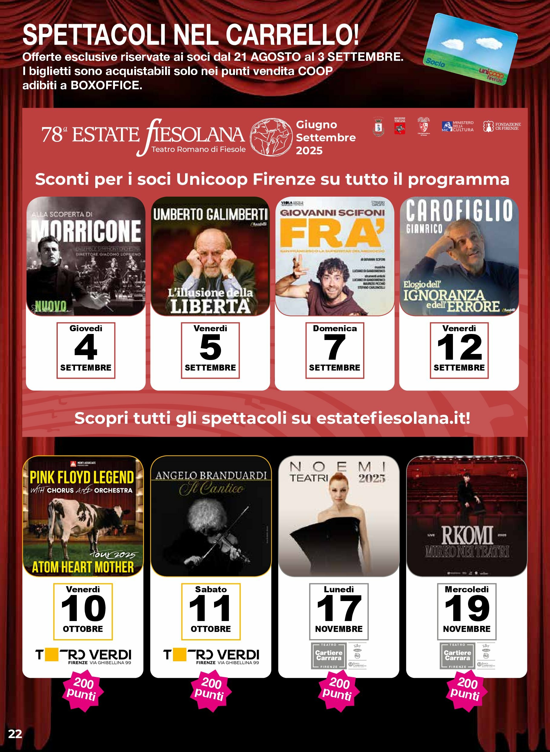 coop-firenze - Volantino Coop Firenze valido dal 21/08 al 03/09 - page: 22