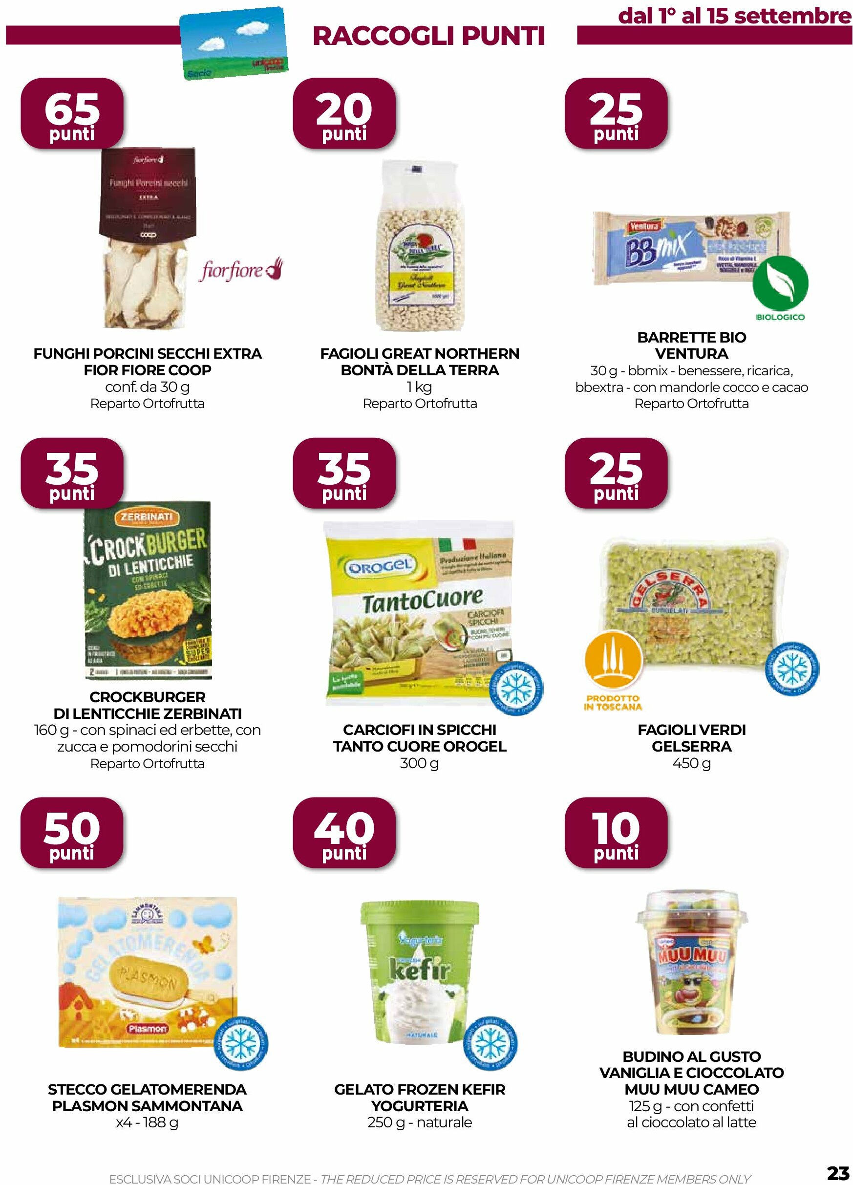 coop-firenze - Volantino Coop Firenze - Il tuo supermercato valido dal 28/08 al 10/09 - page: 23