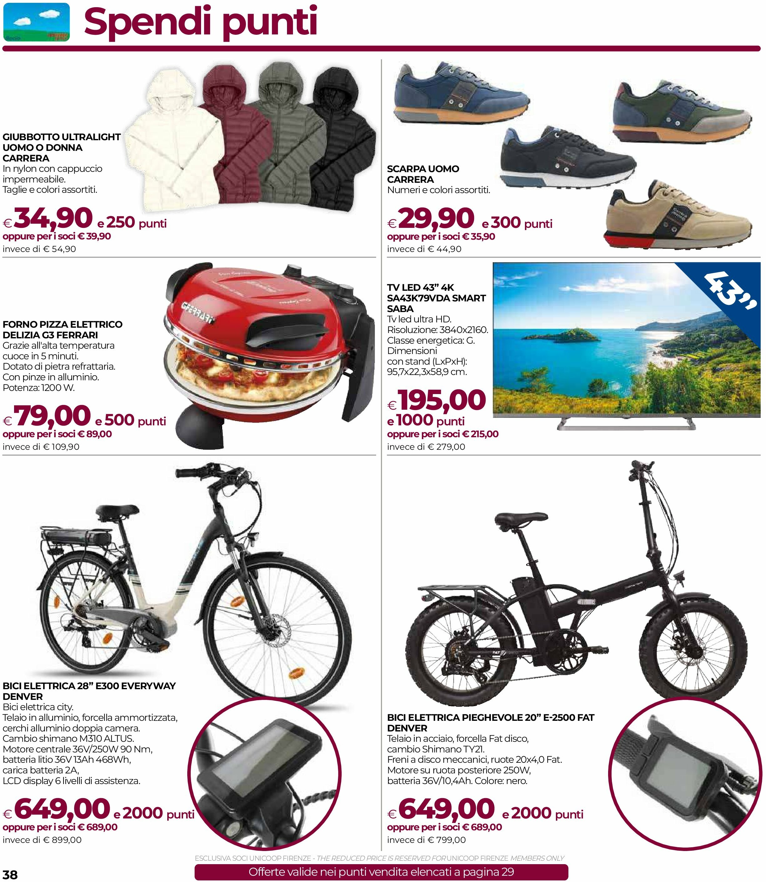 coop-firenze - Volantino Coop Firenze valido dal 28/08 al 10/09 - page: 38