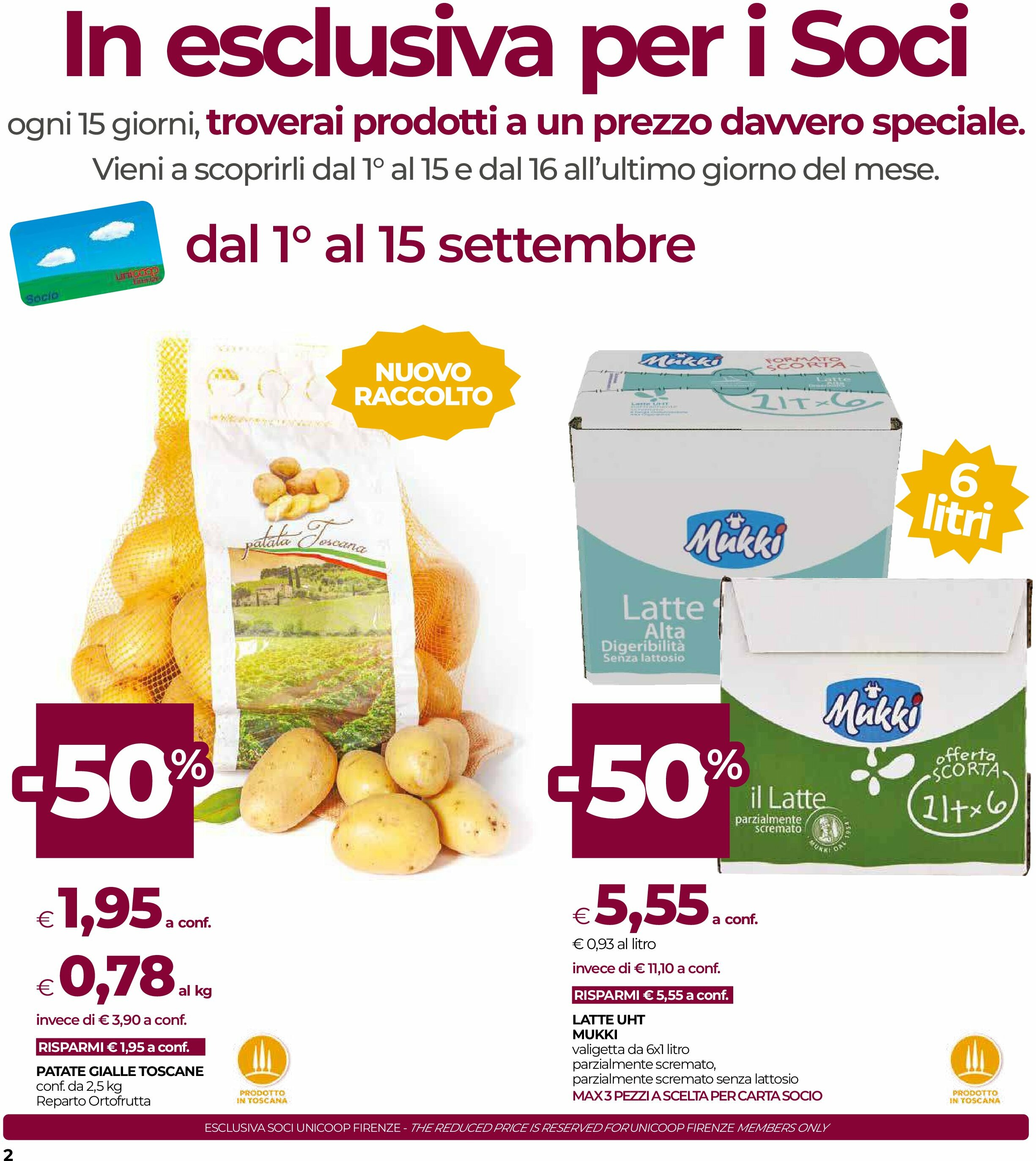 coop-firenze - Volantino Coop Firenze valido dal 28/08 al 10/09 - page: 2