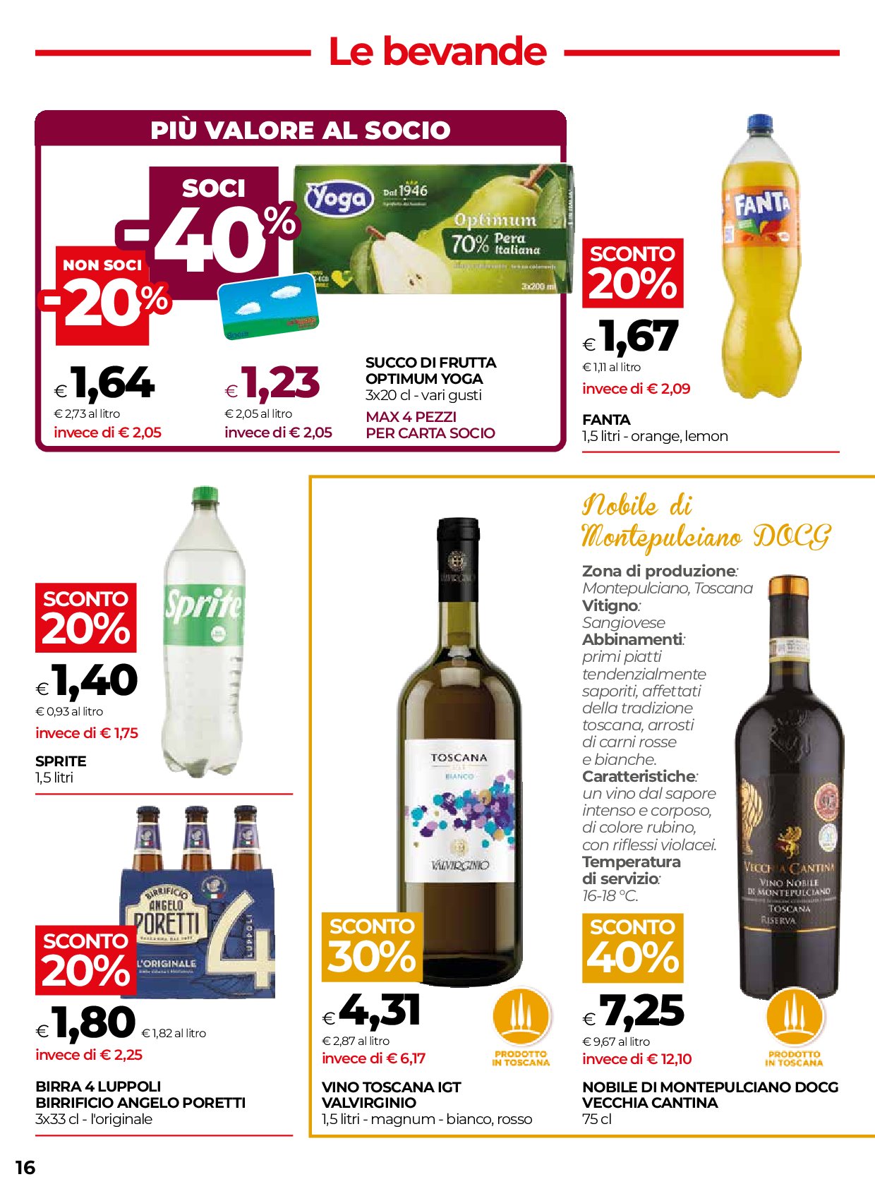 coop-firenze - Volantino Coop Firenze valido dal 04/09 al 17/09 - page: 16