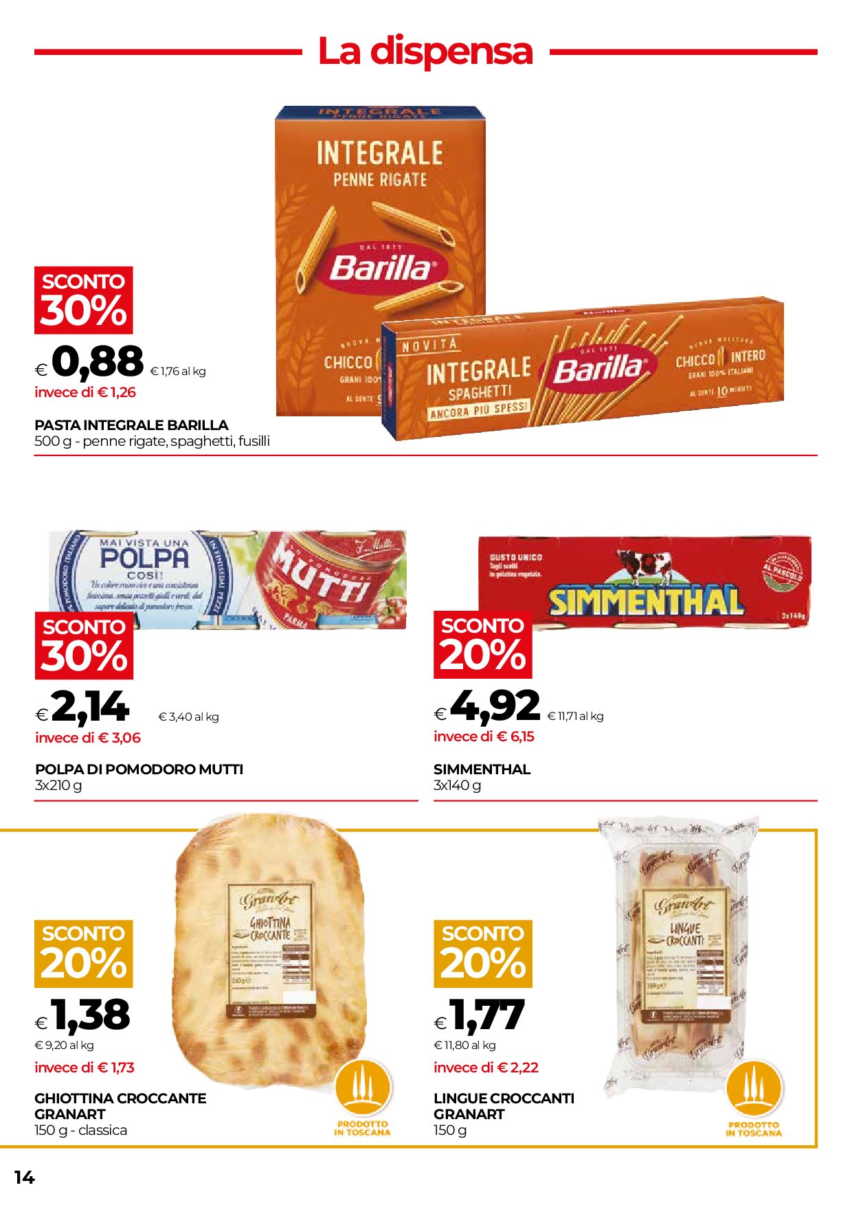 coop-firenze - Volantino Coop Firenze - Mini valido dal 04/09 al 17/09 - page: 14