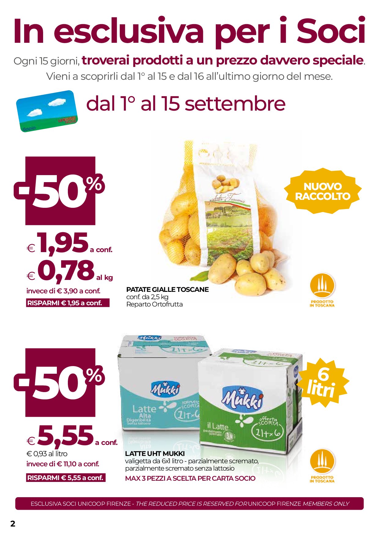 coop-firenze - Volantino Coop Firenze - Mini valido dal 04/09 al 17/09 - page: 2