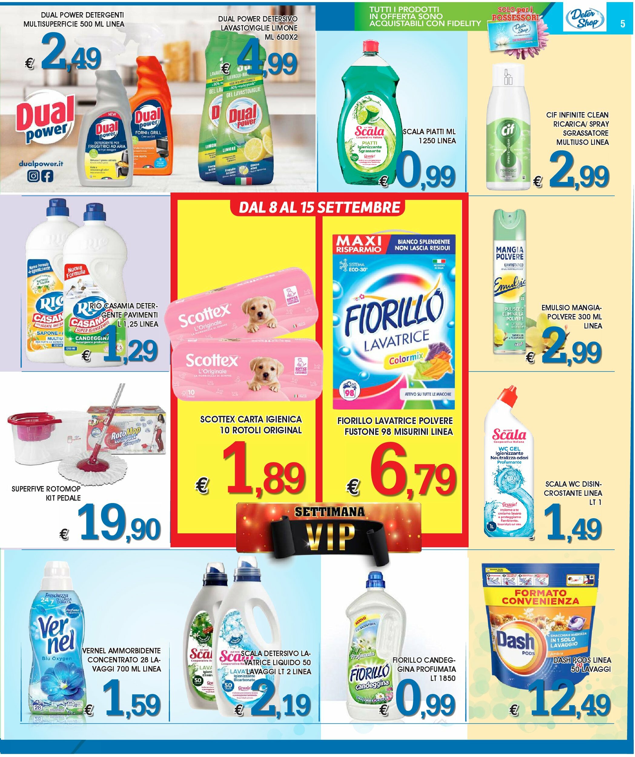 deter-shop - Volantino Deter Shop valido dal 01/09 al 15/09 - page: 5