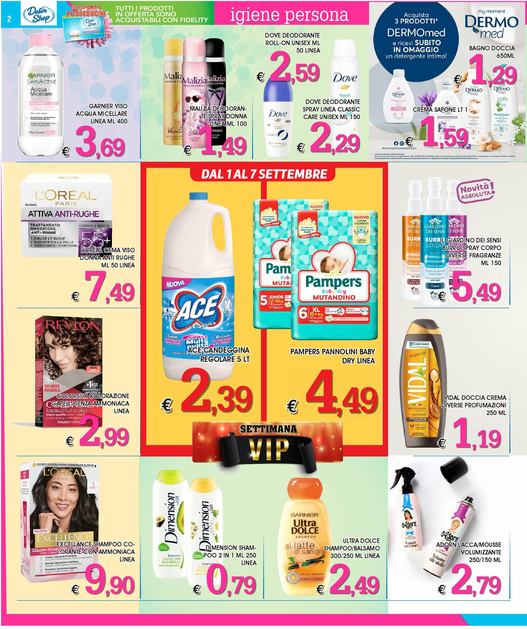 deter-shop - Volantino Deter Shop valido dal 01/09 al 15/09 - page: 2