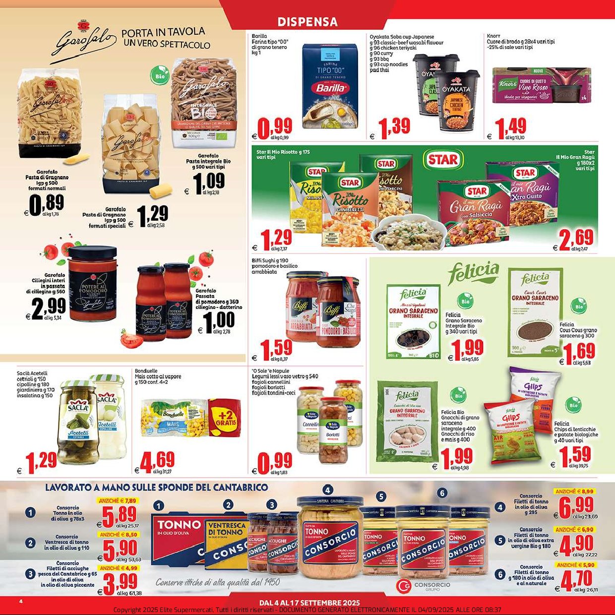 elite - Volantino Elite valido dal 04/09 al 17/09 - page: 4