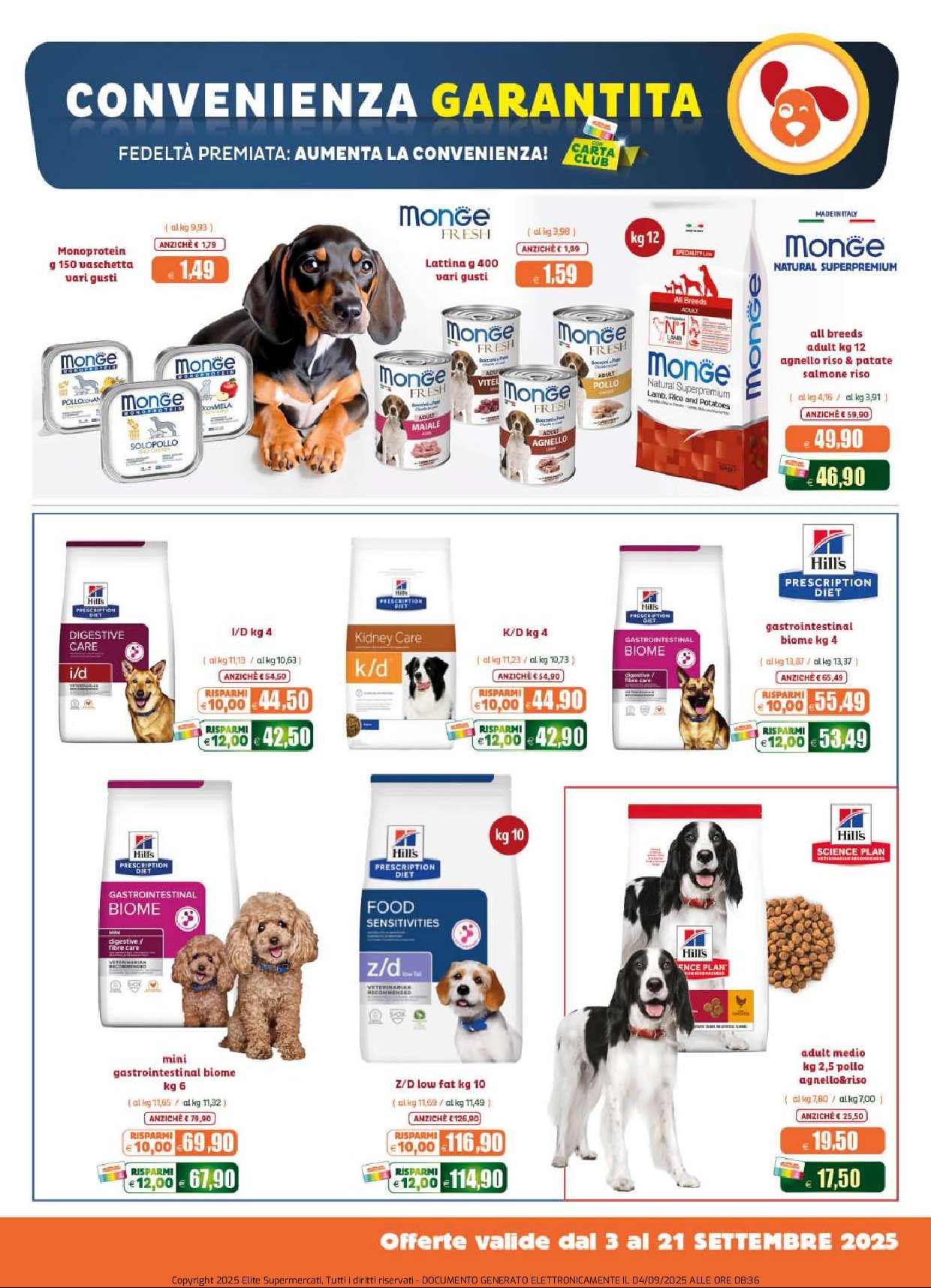elite - Volantino Elite - Pet valido dal 03/09 al 21/09 - page: 3