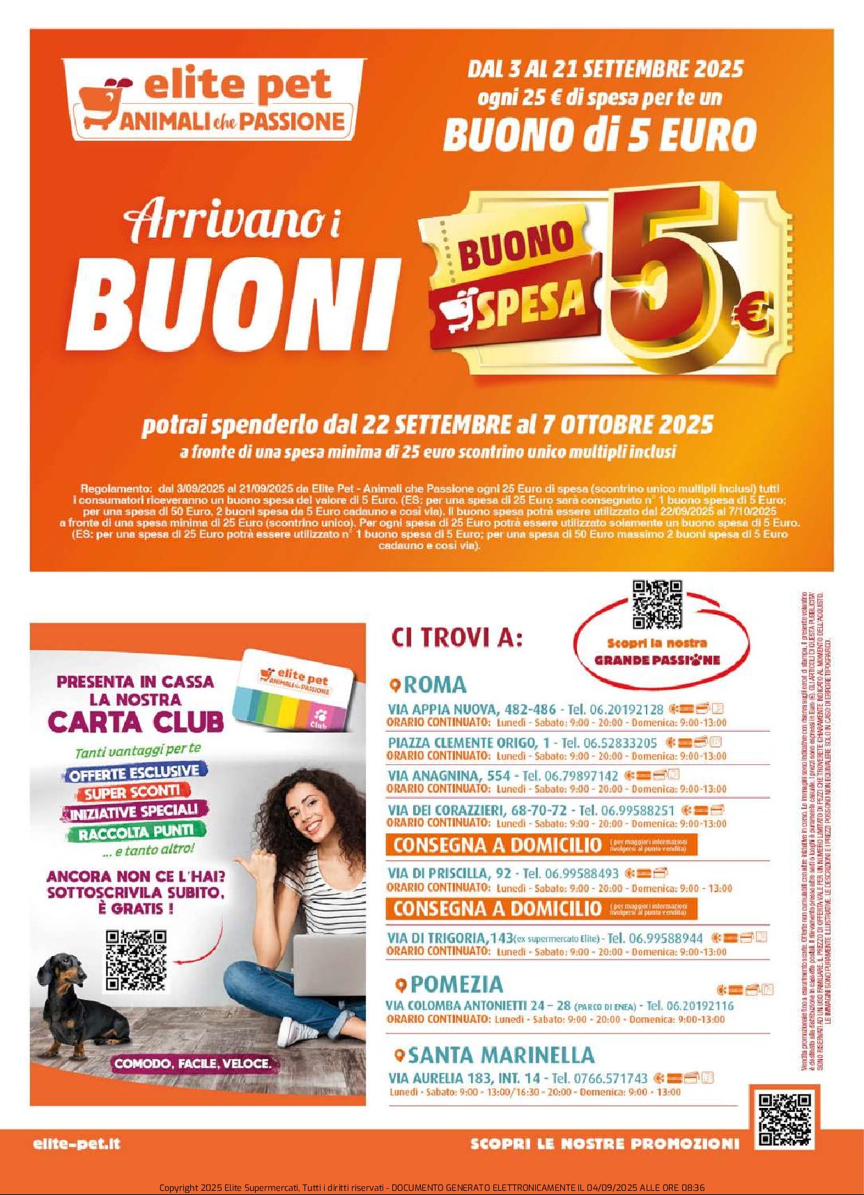 elite - Volantino Elite - Pet valido dal 03/09 al 21/09 - page: 16