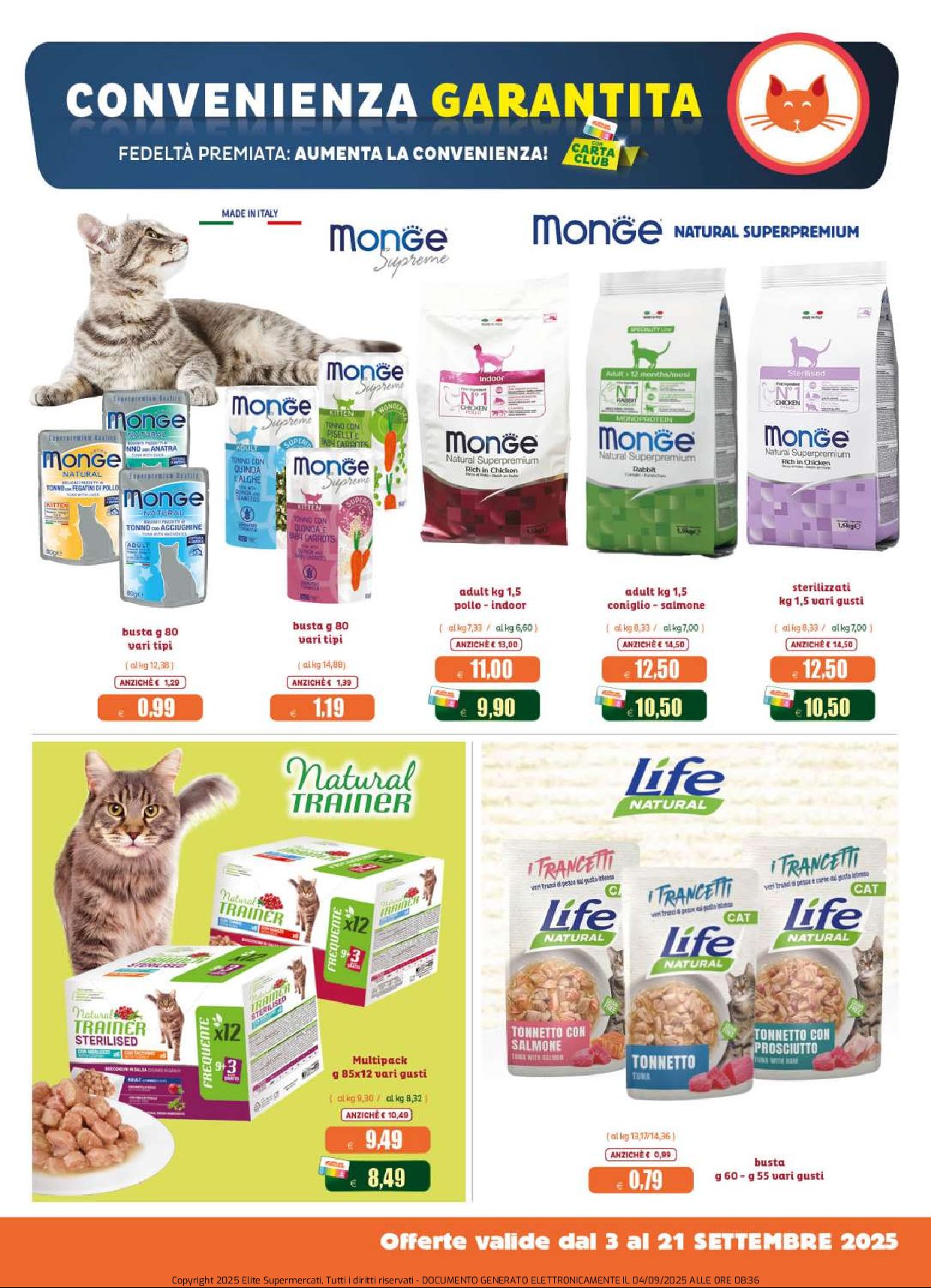 elite - Volantino Elite - Pet valido dal 03/09 al 21/09 - page: 7