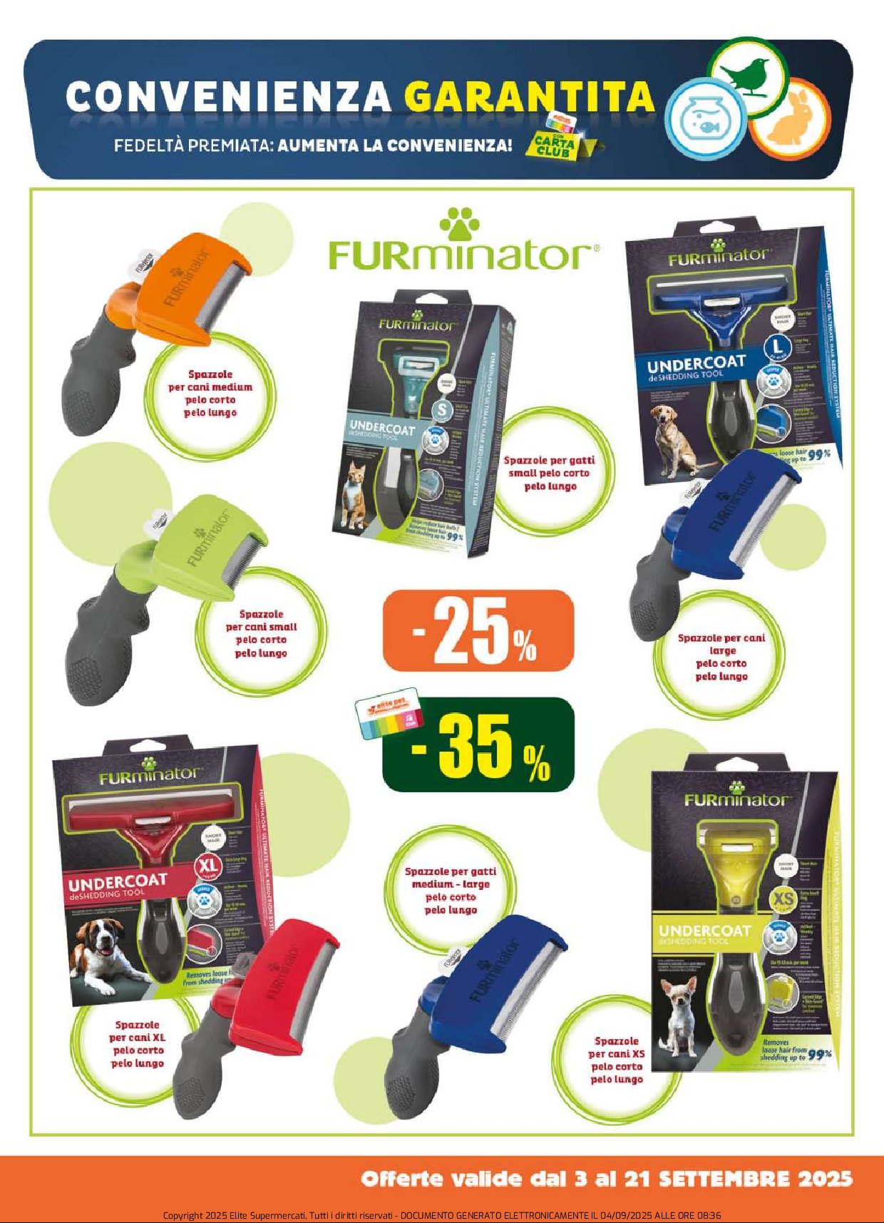 elite - Volantino Elite - Pet valido dal 03/09 al 21/09 - page: 15