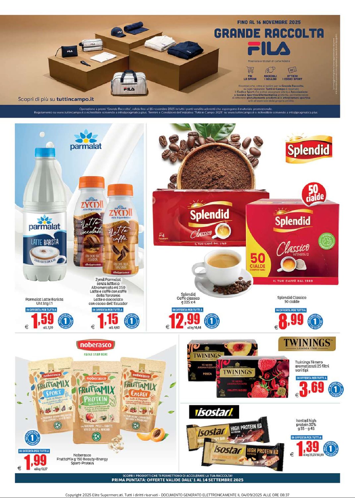 elite - Volantino Elite - Grande Raccolta Fila valido dal 01/09 al 14/09 - page: 5