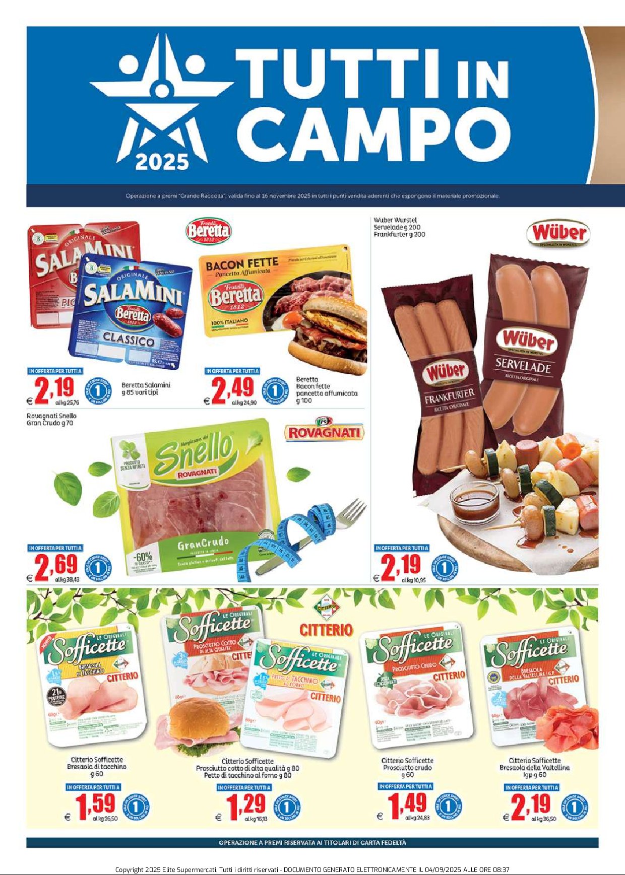 elite - Volantino Elite - Grande Raccolta Fila valido dal 01/09 al 14/09 - page: 12