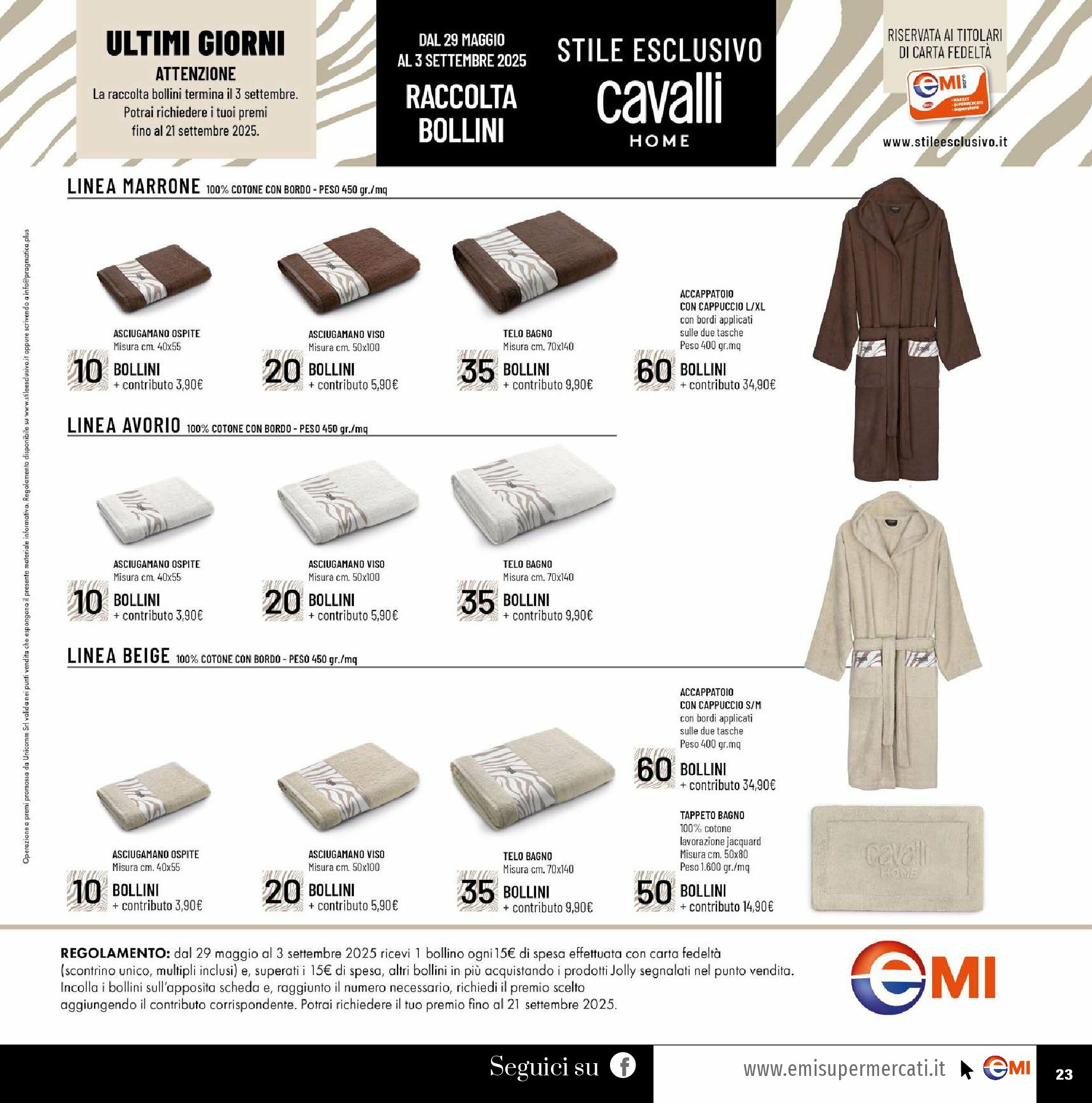 emi - Volantino Emi valido dal 21/08 al 03/09 - page: 23