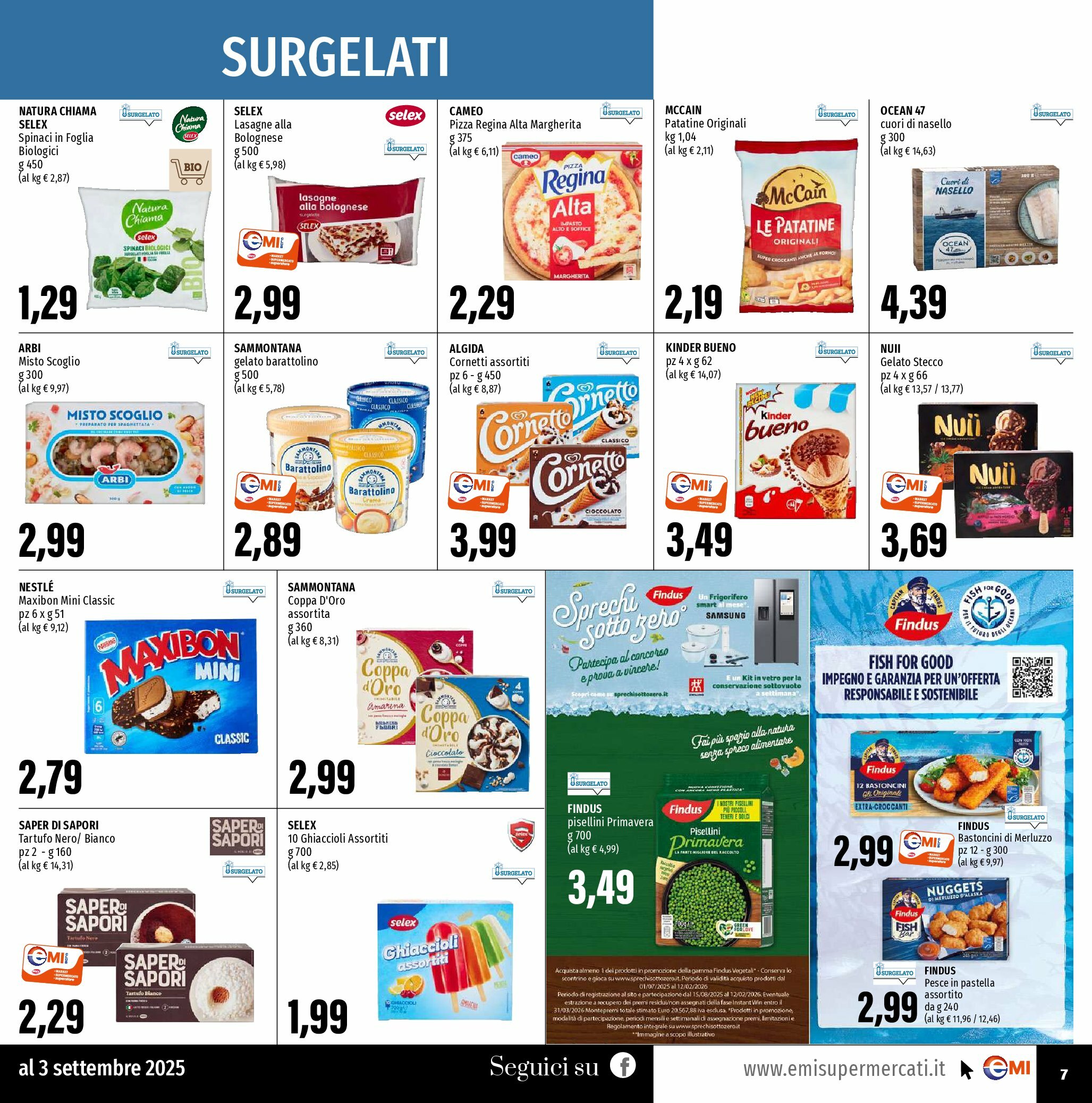 emi - Volantino Emi valido dal 21/08 al 03/09 - page: 7