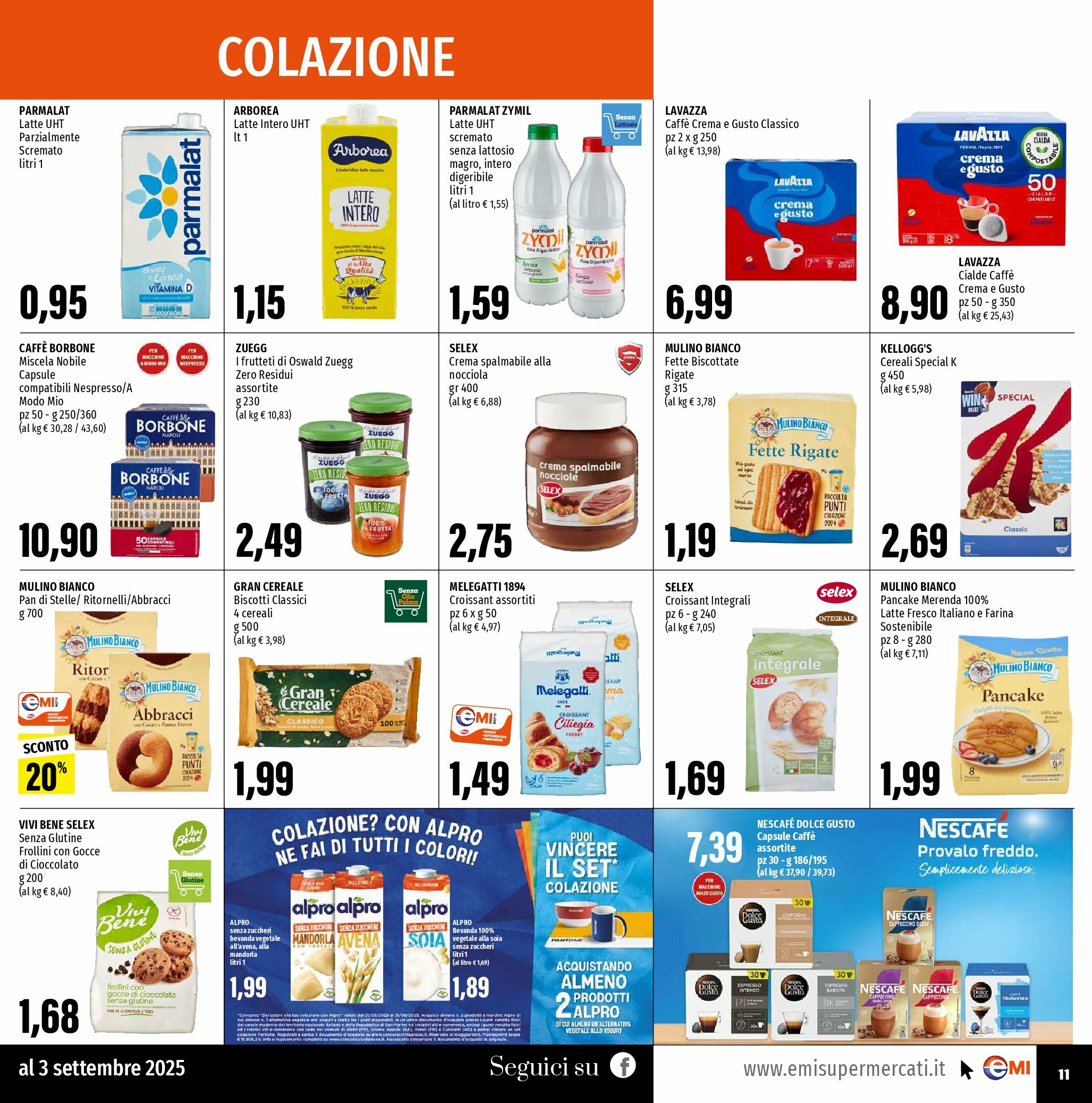 emi - Volantino Emi valido dal 21/08 al 03/09 - page: 11