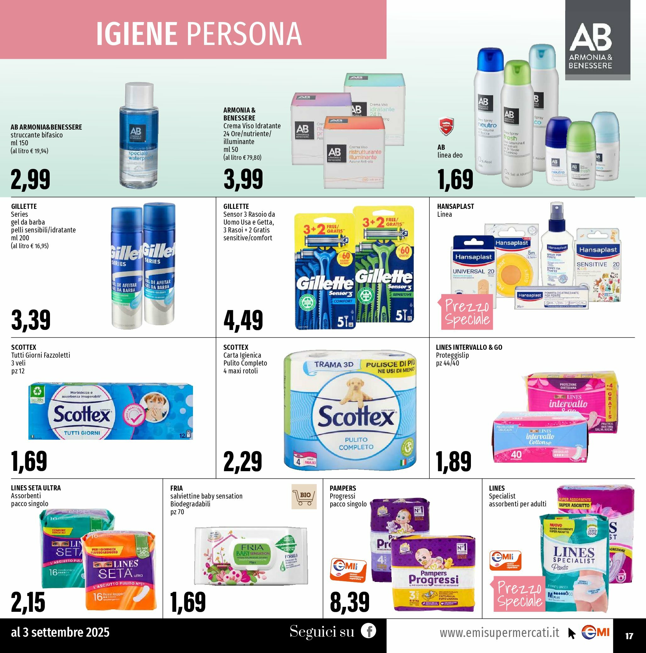 emi - Volantino Emi valido dal 21/08 al 03/09 - page: 17