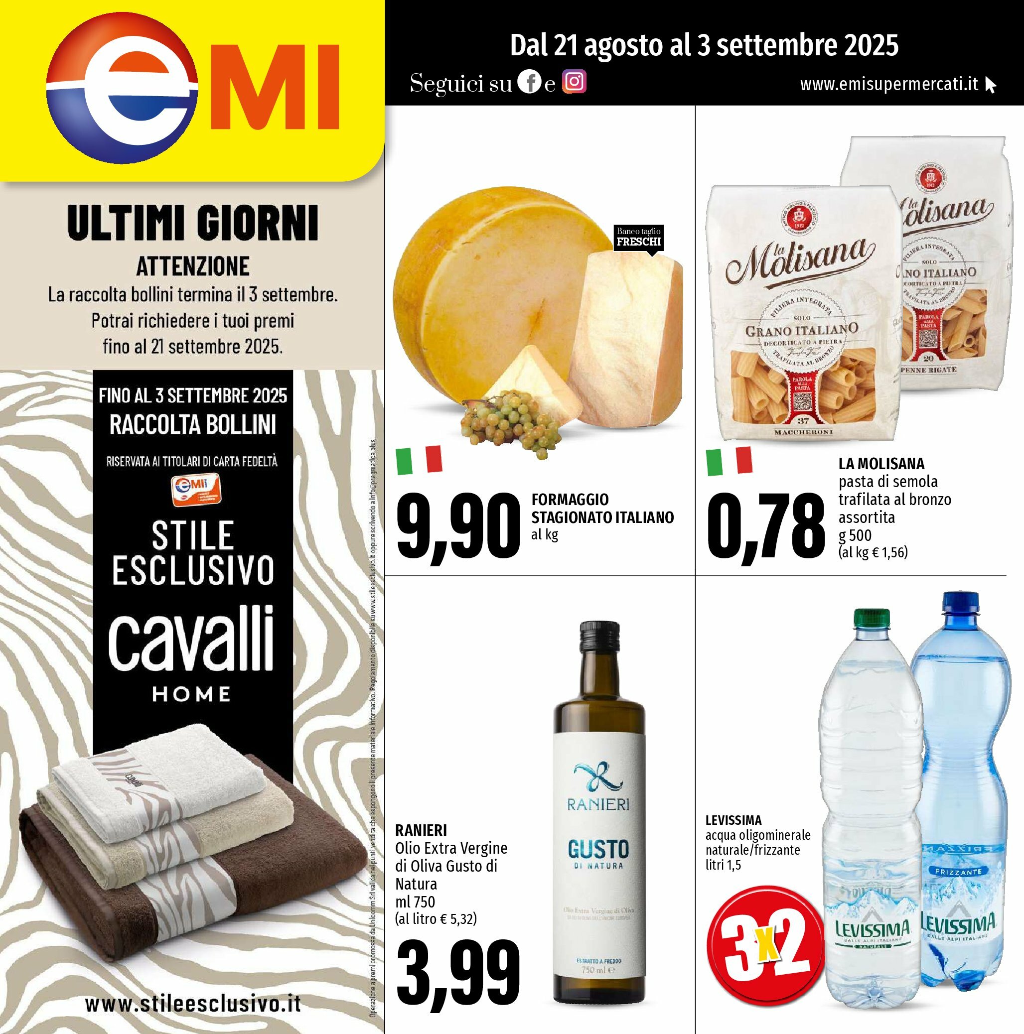 emi - Volantino Emi valido dal 21/08 al 03/09 - page: 1