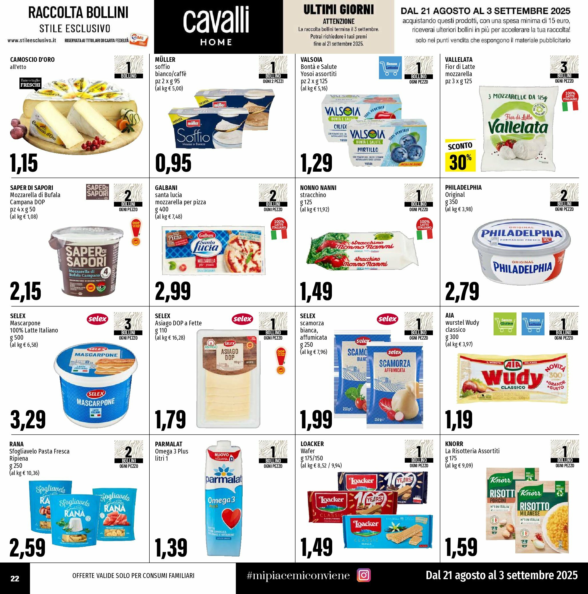 emi - Volantino Emi valido dal 21/08 al 03/09 - page: 22