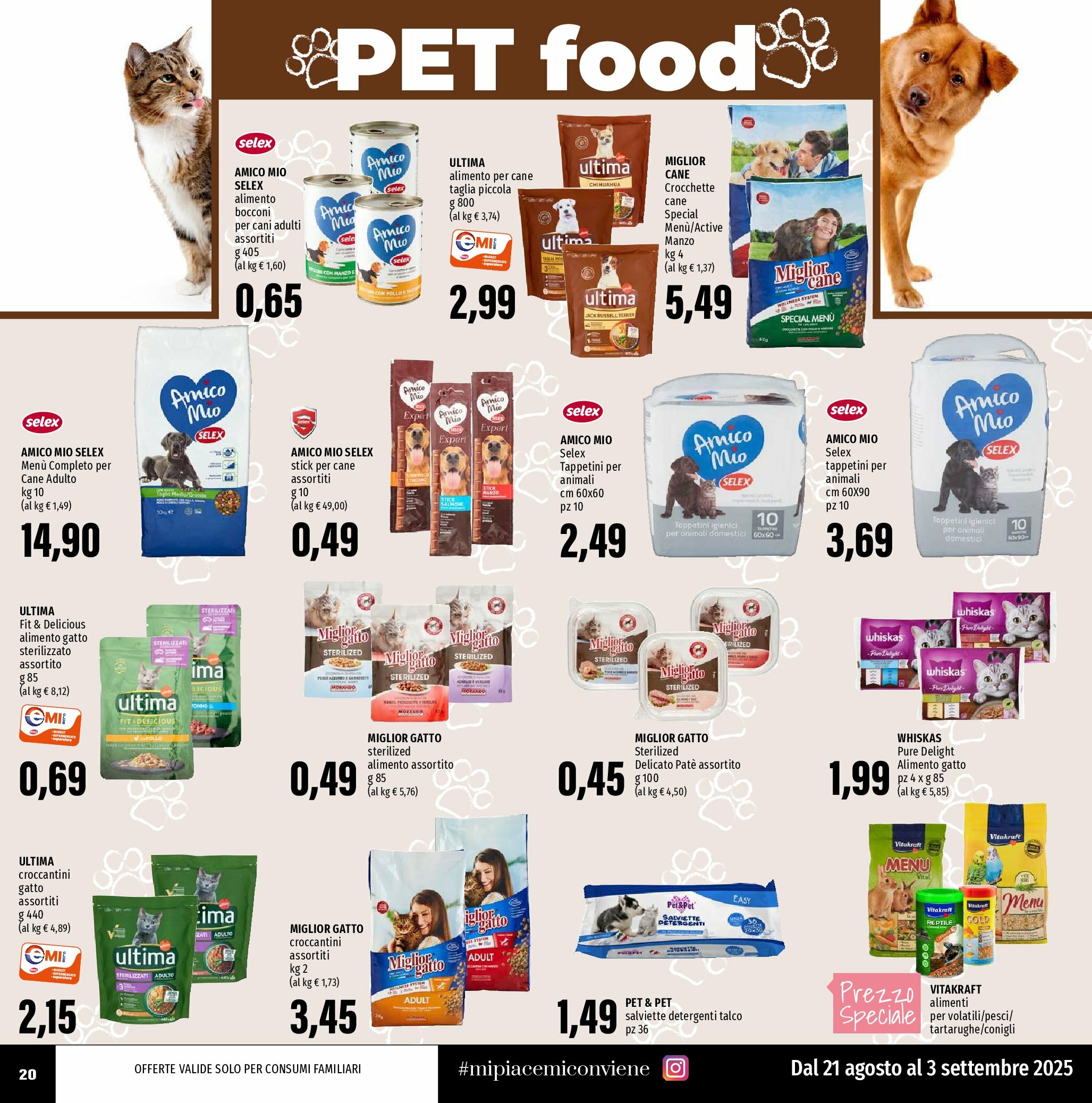 emi - Volantino Emi valido dal 21/08 al 03/09 - page: 20