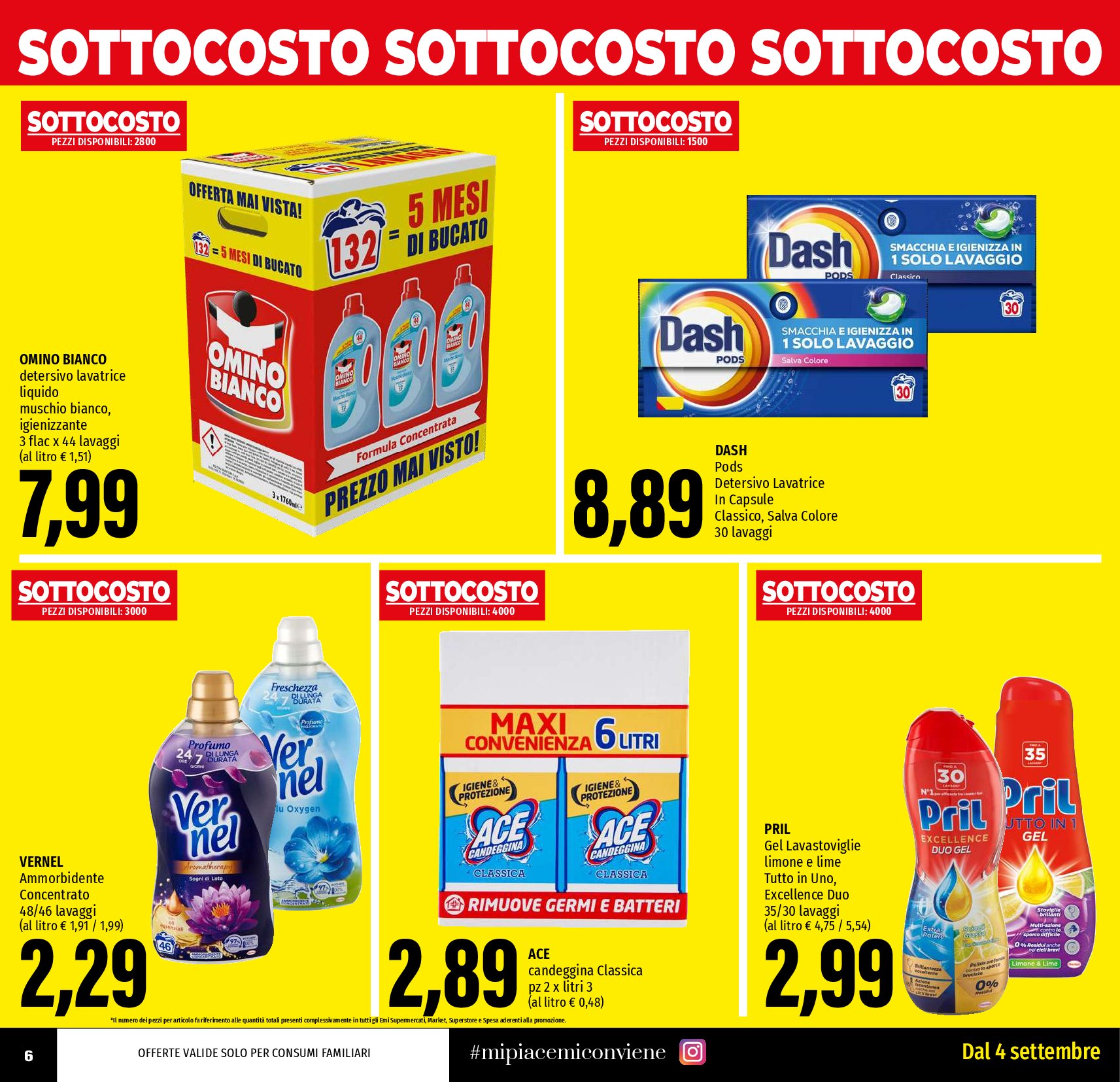 emi - Volantino Emi valido dal 04/09 al 17/09 - page: 6